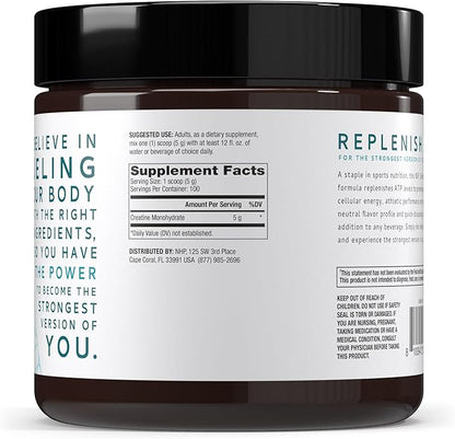 Dr. Mercola Pure Power Creatine Monohydrate - Supports Strength & Performance - Unflavored - NSF
