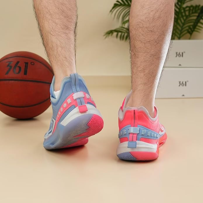 361° Big3 5.0 Quick PRO Basketball Shoes for Men Breathable Outdoor Sneakers Cushioning,Anti Slip
