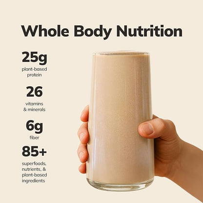 Ka?™Chava Whole Body Meal Shake Vanilla 2 lb ??Vegan Protein Powder with 85+ Superfoods & Greens