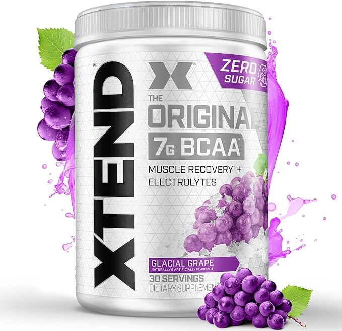 Xtend XTEND Original BCAA Powder 7g BCAA and 2.5g L-Glutamine, Sugar Free Post Workout Muscle