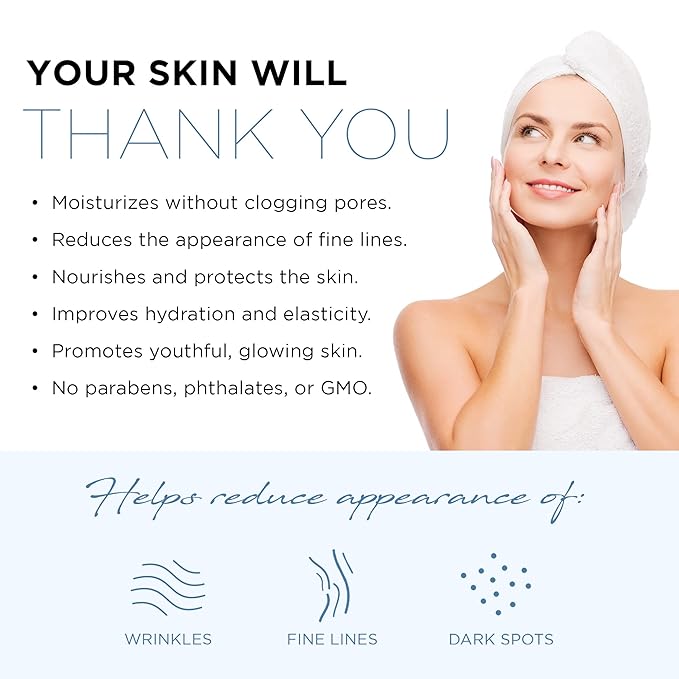 Azure Cosmetics Hyaluronic Acid & Collagen Anti Aging Sheet Facial Mask - Rejuvenating &