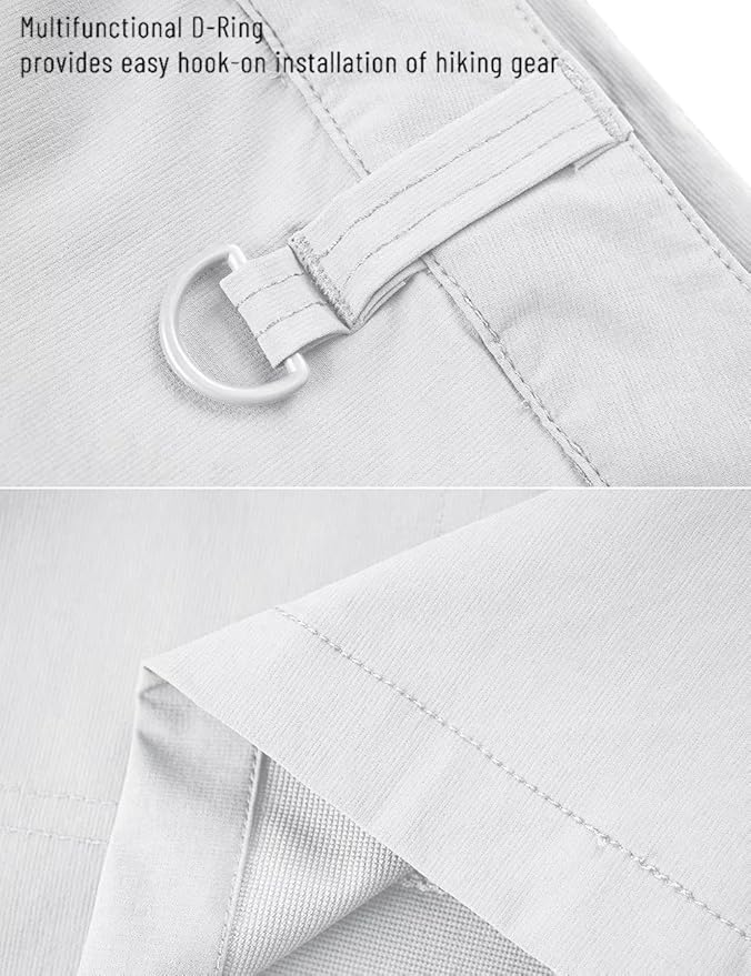 MAGCOMSEN Men's Hiking Cargo Shorts Quick Dry Lightweight 9" Golf Shorts Summer Casual Work Outdoor