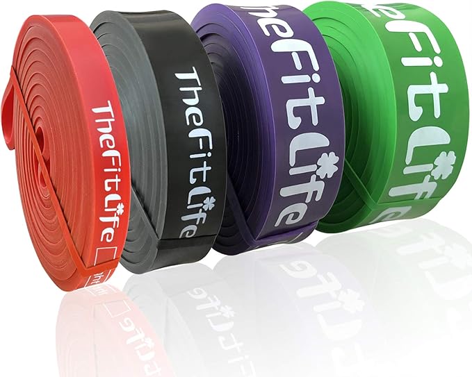 TheFitLife Pull Up Assistance Bands- Resistance Bands for Working Out, Long Workout Bands for