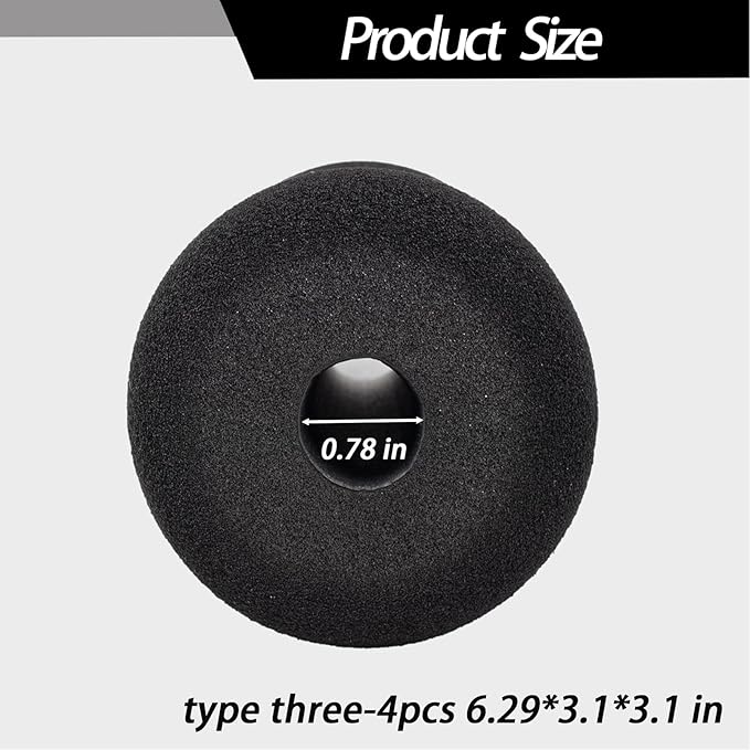 Foot Foam Roller Pad(6.29 * 3.1 * 3.1 in), Inversion Table Parts, Foam for Inversion Table, Workout