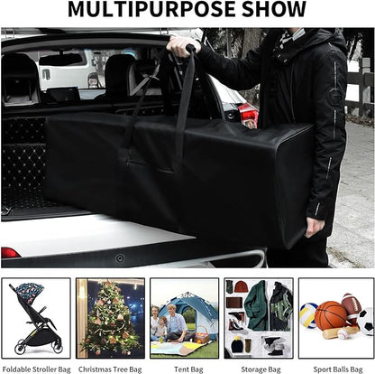 Urbanstand 46 Inch Travel Duffle Bag Extra Large Sport Equipment Duffel Bags with 2-way Lockable