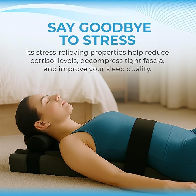 Foam Roller System for Pilates, Yoga, Back Stretches, Core Exercises - Perfect for Reducing