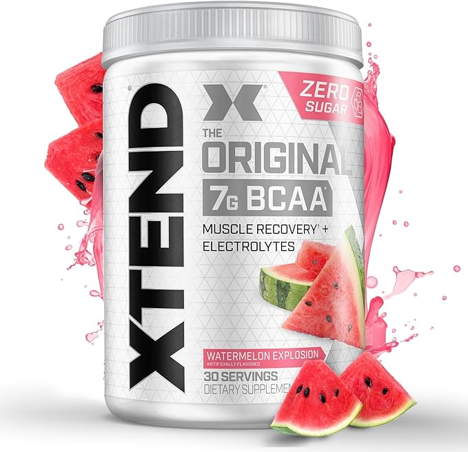 Xtend XTEND Original BCAA Powder 7g BCAA and 2.5g L-Glutamine, Sugar Free Post Workout Muscle
