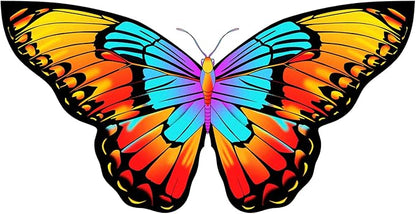 Xida Butterfly Kite for Kids & Adults, Easy to Fly, Ages 4-8, Large Kite with 300ft Handle, Perfect