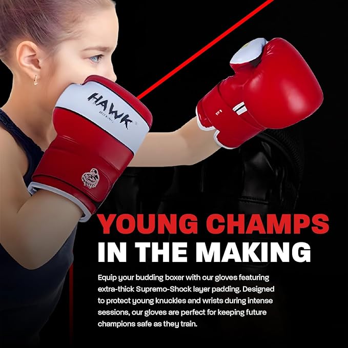 Kids Boxing Gloves for Kids Children Youth Punching Bag Kickboxing Muay Thai Mitts MMA Training