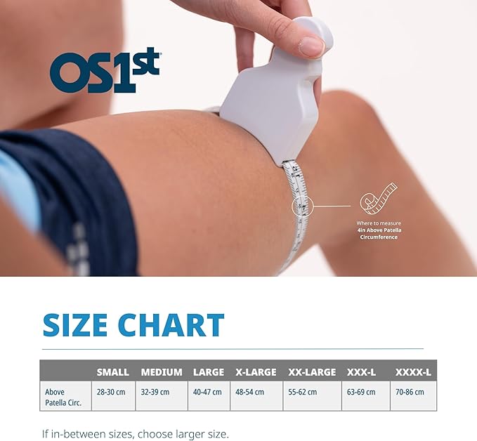 OS1st KS7 Performance Knee Brace with Compression Zone Technology?“Stabilizing Knee Sleeve for Pain