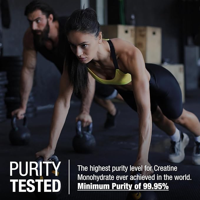 German Creatine - Micronized Creatine Monohydrate Powder, 99.99% Pure Creapure for Muscle Growth