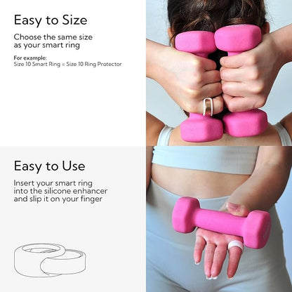 Rinfit Smart Ring Protector - Silicone Ring Enhancer for Active Lifestyle and Gym - StyleFit U.S.
