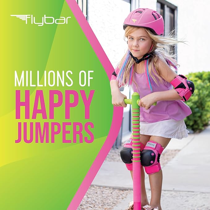 Flybar Maverick 2.0 Foam Pogo Stick for Kids Ages 5 and Up, 40 to 80 Pounds, Outdoor Toys, Boys