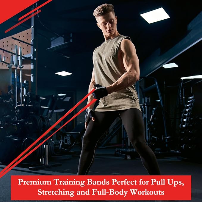 8 Pcs Resistance Bands Pull up Bands Pull up Assistance Bands Exercise Workout Bands for Working