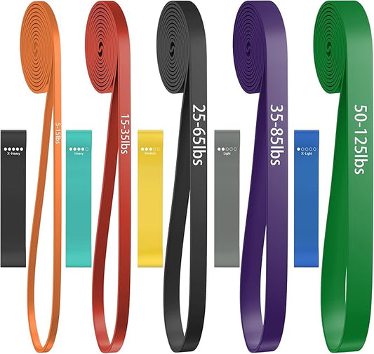 Pull Up Bands, Resistance Bands, Pull Up Assistance Bands Set for Men & Women, Exercise Workout