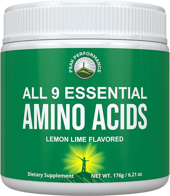 All 9 Essential Amino Acids Powder with 26 Clinical Studies. EAAs 32X Effective vs BCAA / BCAAS
