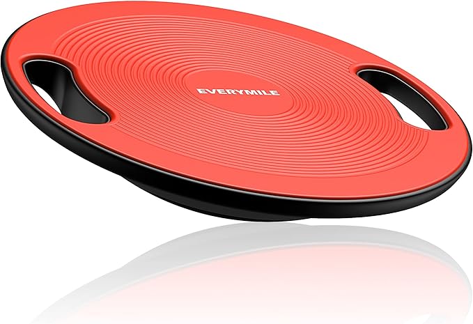 EVERYMILE Wobble Balance Board, Exercise Balance Stability Trainer Portable Balance Board with