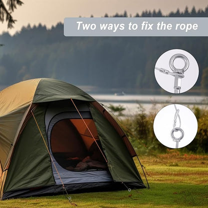 18 inch Ground Anchor Heavy Duty Earth Anchors Set Screw in for Mobile Home, Swing, Tent Trampoline