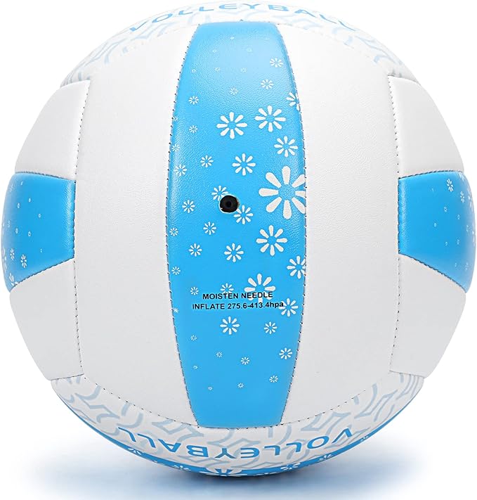 Beach/Water/Sand Volleyballs, Outdoor/Indoor Official Size, Soft Touch Volleyball for Beginners