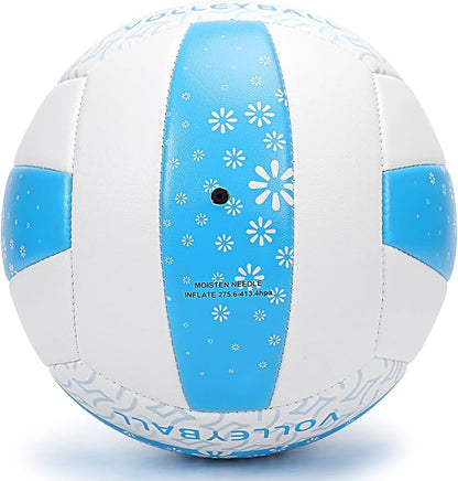 Beach/Water/Sand Volleyballs, Outdoor/Indoor Official Size, Soft Touch Volleyball for Beginners