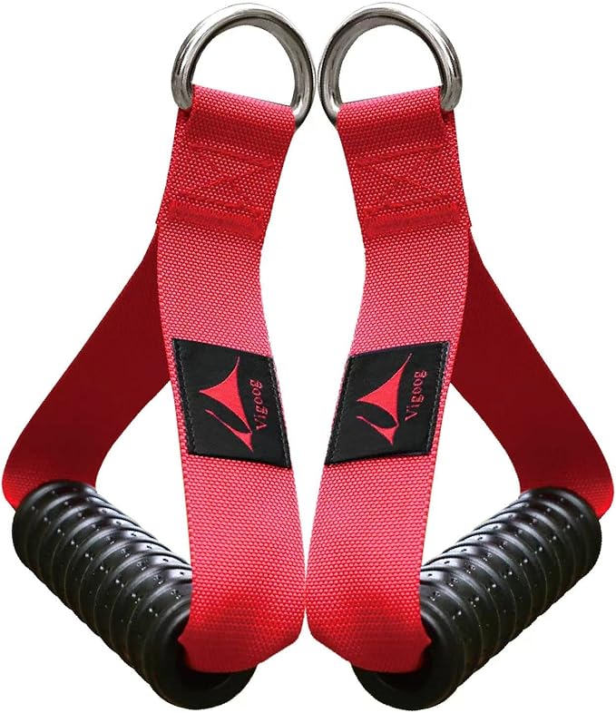 Heavy Duty Gym Workout Handles Attachment for Cable Machine,Resistance Band,Pulley System Home