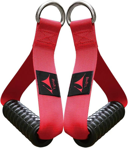 Heavy Duty Gym Workout Handles Attachment for Cable Machine,Resistance Band,Pulley System Home