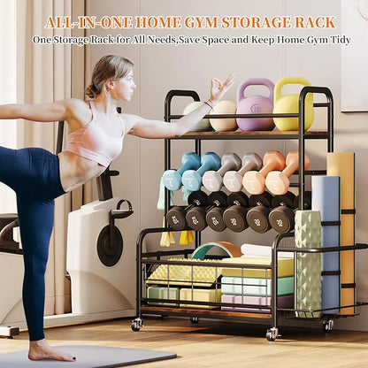 Homeiju 450LBS Dumbbell Rack,Weight Rack for Dumbbells,Weight Rack for Home Gym,Home Gym Storage