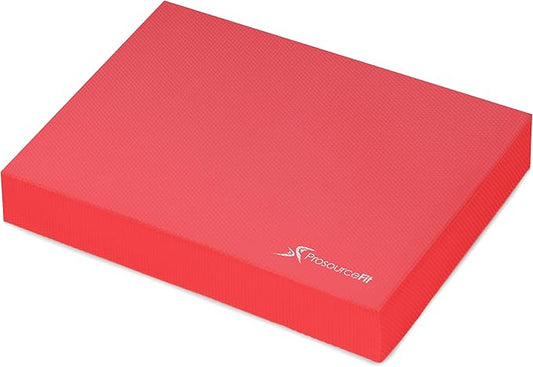 ProsourceFit Exercise Balance Pad – Non-Slip Cushioned Foam Mat & Knee Pad for Fitness and