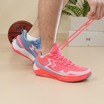 361° Big3 5.0 Quick PRO Basketball Shoes for Men Breathable Outdoor Sneakers Cushioning,Anti Slip