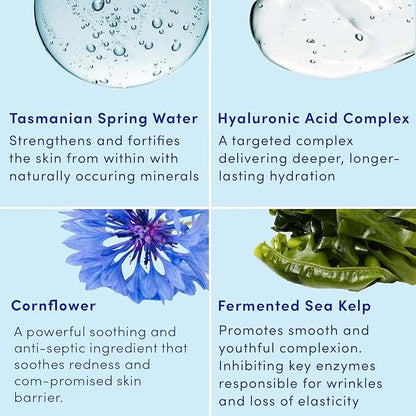 Sand & Sky Tasmanian Spring Water Intense Hydration Face Mask with Pentavitin & Hyaluronic Acid