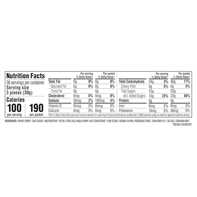 CLIF BLOKS - Mountain Berry Flavor - Energy Chews - Non-GMO - Plant Based - Fast Fuel for Cycling