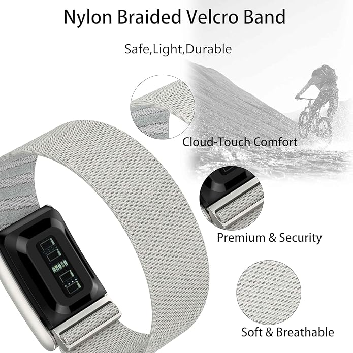 Nylon Soft Band Compatible with WHOOP 5.0, One, Peak, and Life | Adjustable, Durable & Secure Fit