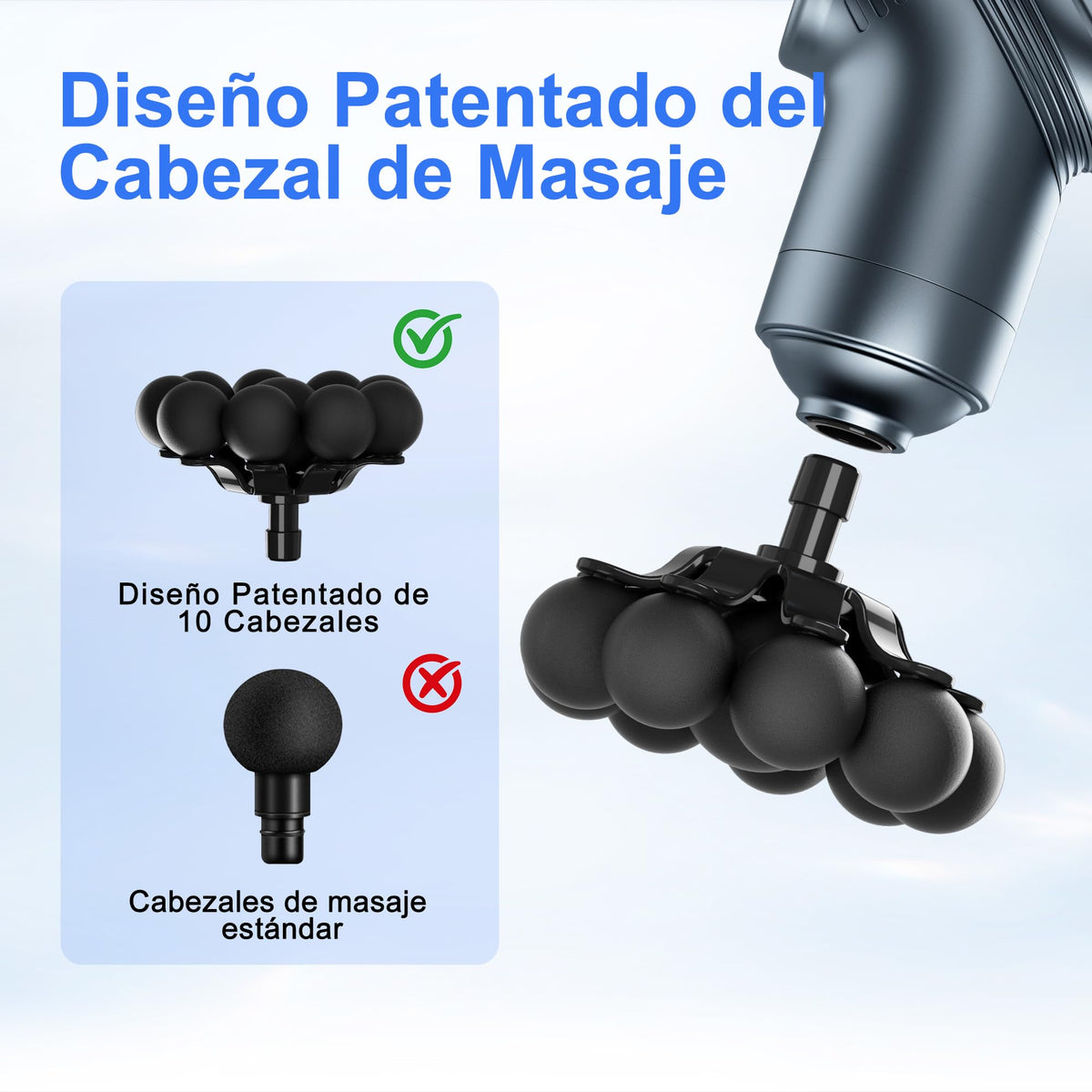 LEERCON Massage Gun Deep Tissue Mini Muscle Back Massager for Pain Relief