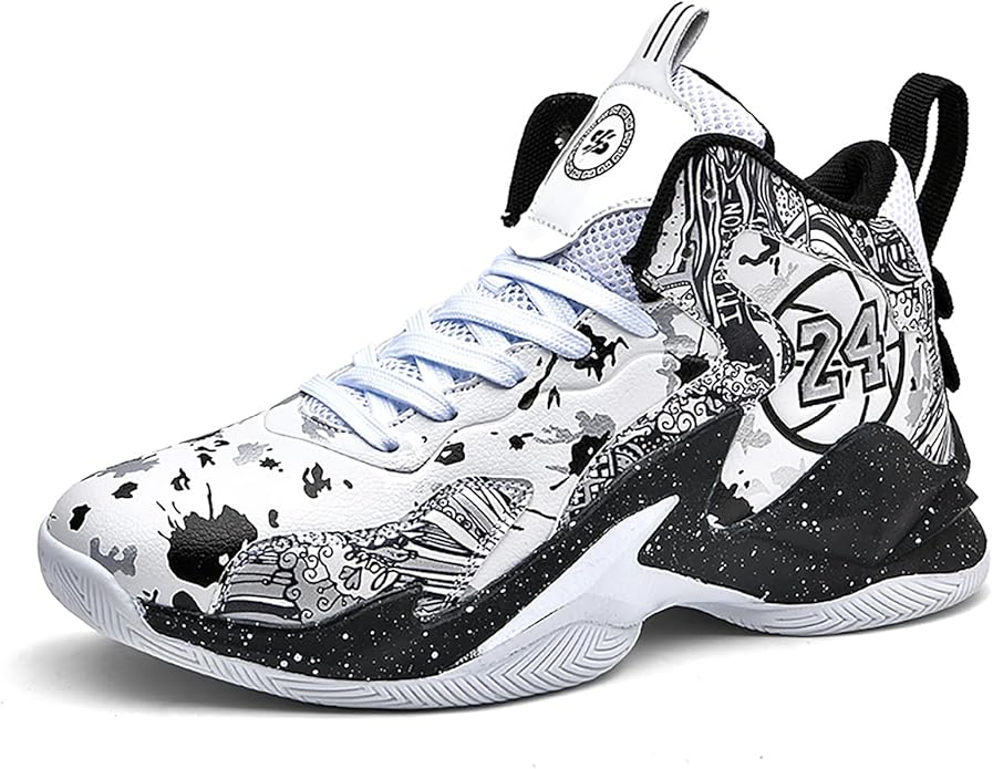 Boys Basketball Shoes Breathable Indoor Athletic Shoes Youth Outdoor Fashion Sneakers Comfortable