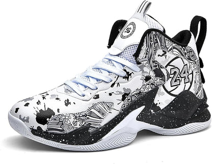 Boys Basketball Shoes Breathable Indoor Athletic Shoes Youth Outdoor Fashion Sneakers Comfortable