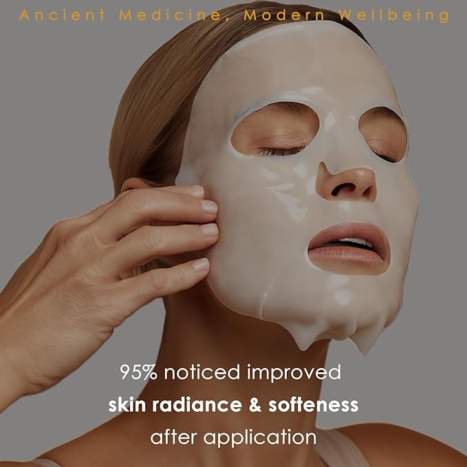 Redmint Renew Face Mask with Pearl & Vitamin C for Skin Radiance & Soften| Rooted In Ancient TCM
