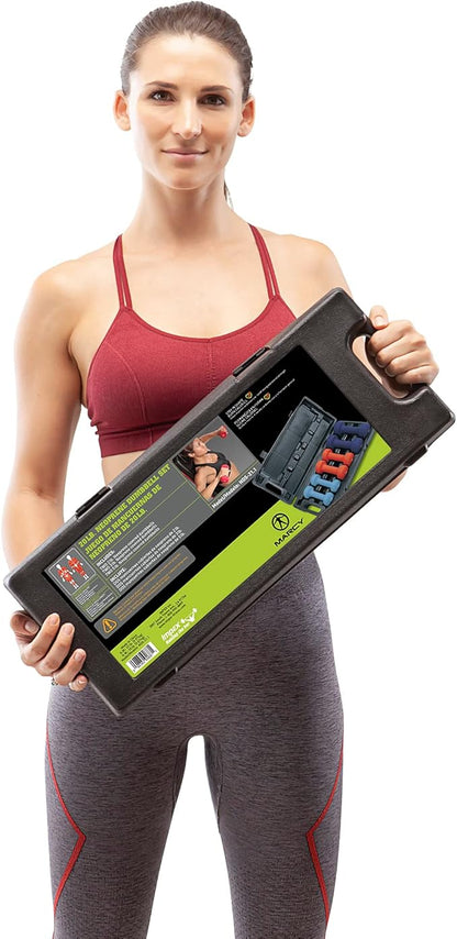 Marcy Colored Neoprene Dumbbell (Sold in Singles or Set) Hand Weights, Exercise Free Weights for