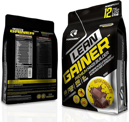Forzagen Lean Gainer Premium Mass Builder | Mass Gainer Protein Powder for Men & Women | High