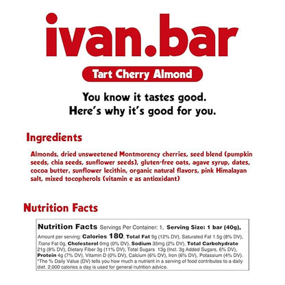 Protein Packed Energy Snack Bar | Provides Healthy Energy | Vegan, All Natural Ingredients | Soy
