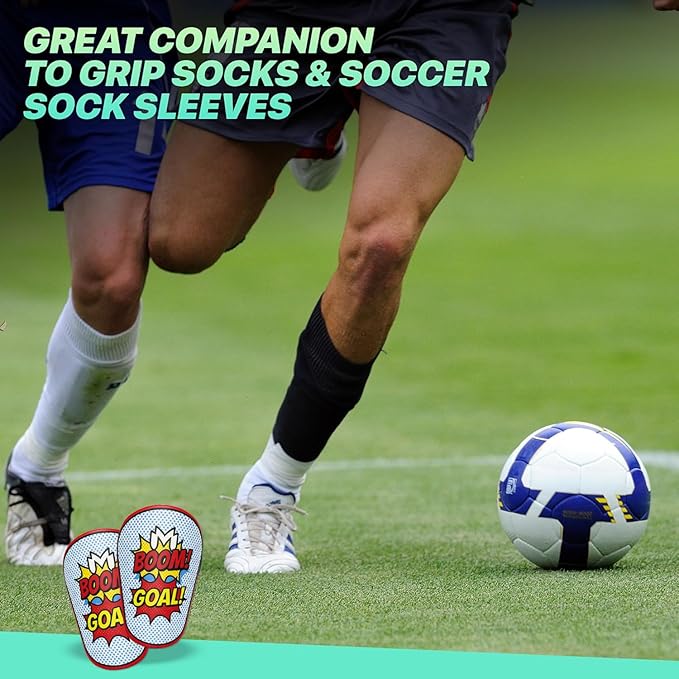 MiniGuards - Mini Shin Guards for Soccer Players - Tiny Shin Pads for Men, Women, Teens - Miniature