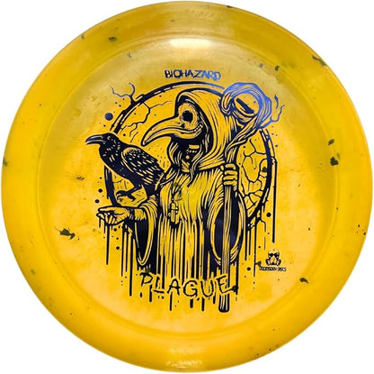 DOOMSDAY DISCS Plague Distance Driver | Advanced Disc Golf Driver | Premium Flexible Plastic