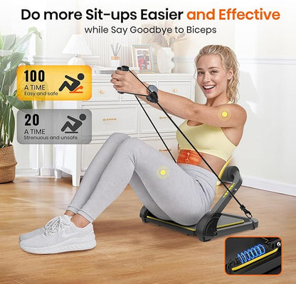 Ab Workout Equipment, Ab Machine for Stomach Workout, Ab Trainer Machine for Home, Sit Up Machine
