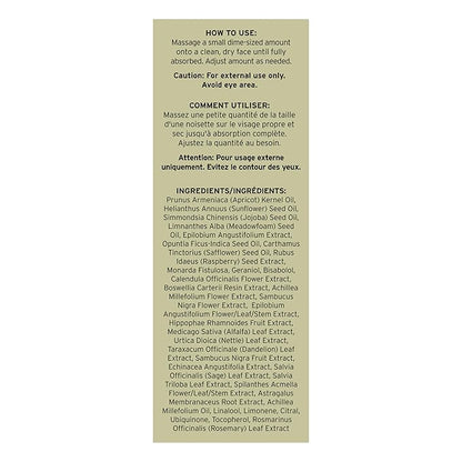 Caldera + Lab The Good | Men's Organic Moisturizing Face Serum for Dry, Sensitive, & Normal Skin