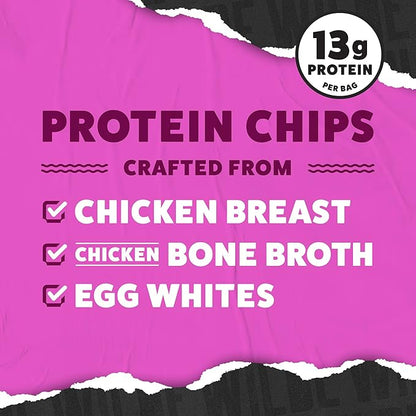 WILDE Protein Chips Variety Pack, High Protein Snacks for Adults, Keto Chips, Gluten Free, Low Carb