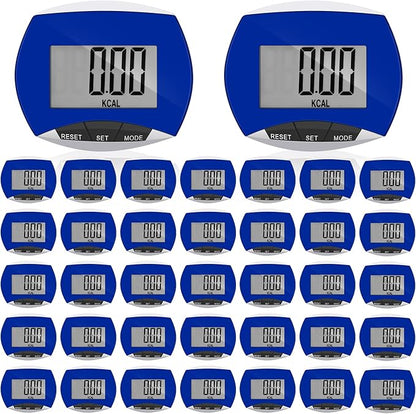 Weewooday Pedometer for Walking Steps and Miles Simple Step Counter Clip on for Walking with