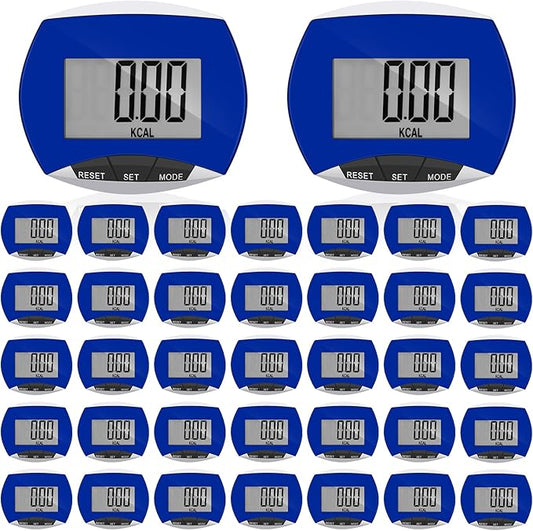 Weewooday Pedometer for Walking Steps and Miles Simple Step Counter Clip on for Walking with