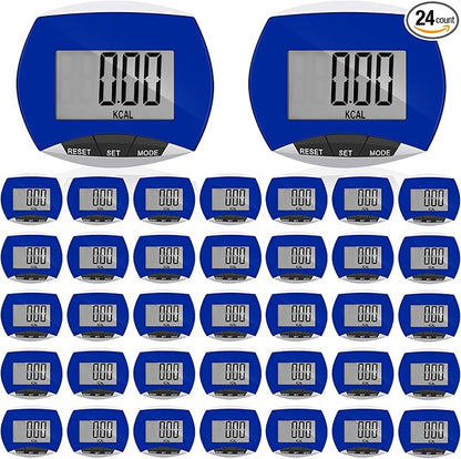 Weewooday Pedometer for Walking Steps and Miles Simple Step Counter Clip on for Walking with