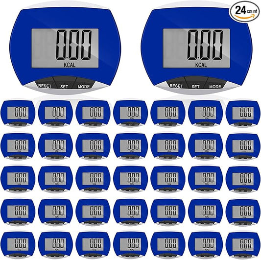 Weewooday Pedometer for Walking Steps and Miles Simple Step Counter Clip on for Walking with