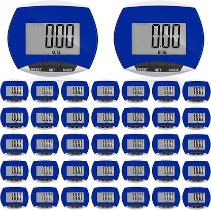 Weewooday Pedometer for Walking Steps and Miles Simple Step Counter Clip on for Walking with