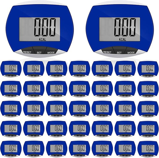 Weewooday Pedometer for Walking Steps and Miles Simple Step Counter Clip on for Walking with